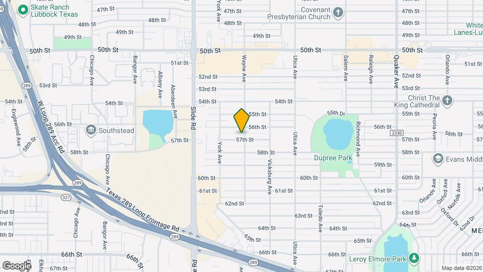 5002 57th St Map and Location Details