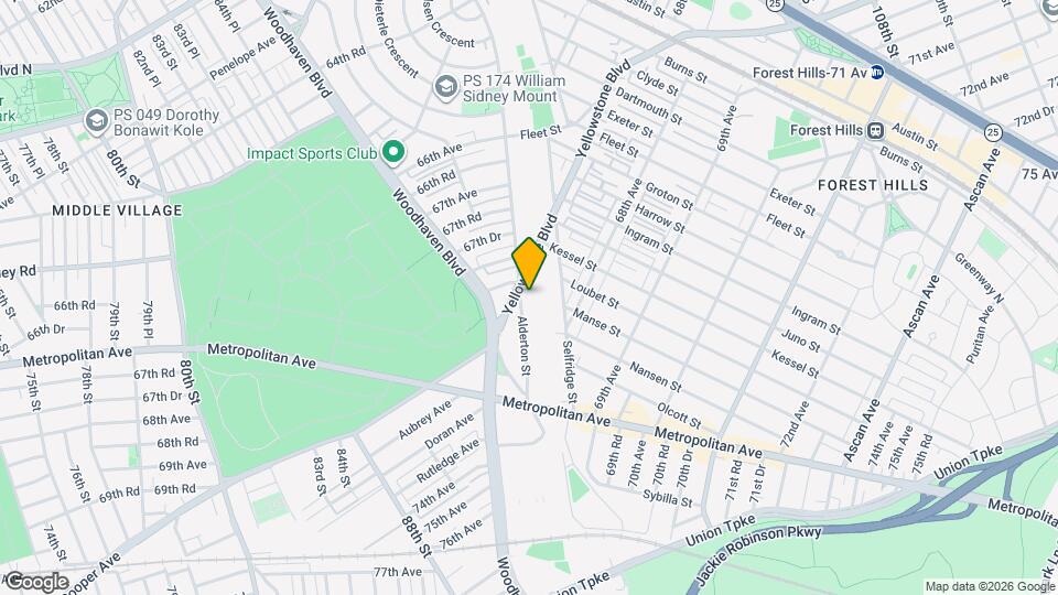 68-11 Alderton St Map and Location Details