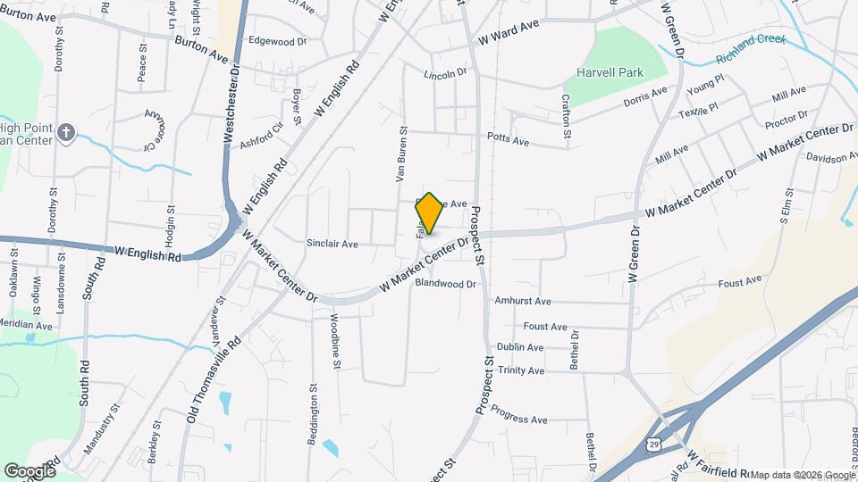 2405 Fala St Map and Location Details