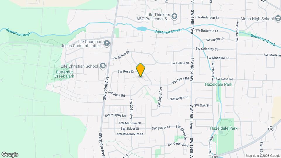 20452 SW Rosa Dr Map and Location Details