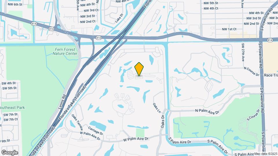3520 Oaks Way Map and Location Details