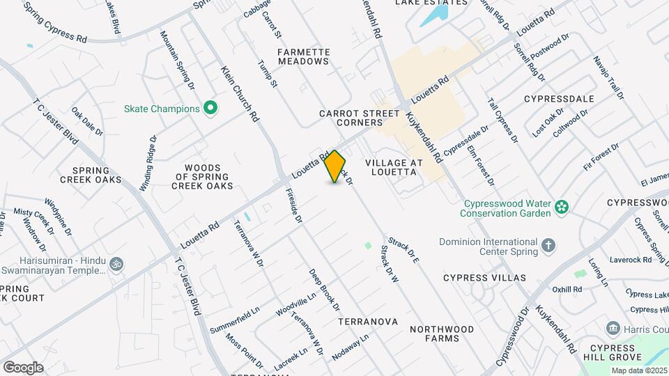 18219 Strack Dr, Unit H-2 Map and Location Details