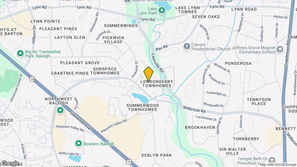 6125 Bushmills St Mapa y Detalles de la Ubicación