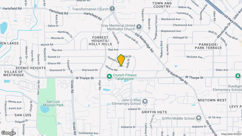 1506 Sharon Rd Map and Location Details