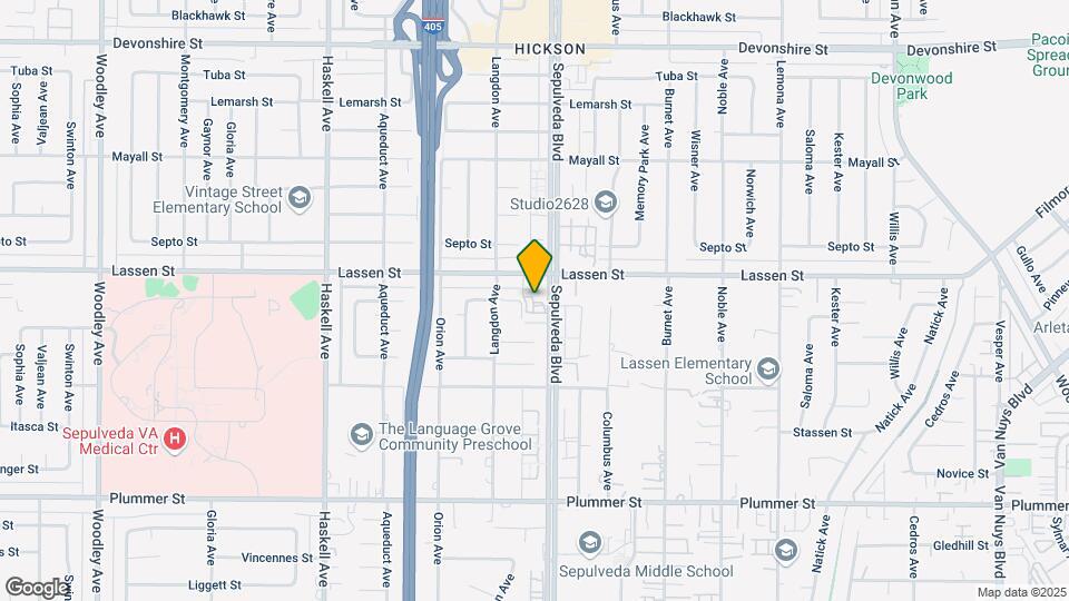 9831 Sepulveda Blvd Map and Location Details