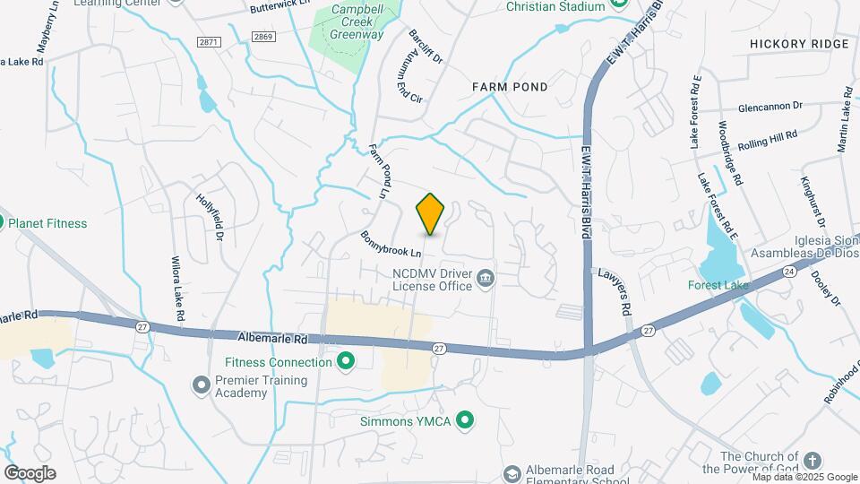 5319 Winterhaven Dr Map and Location Details