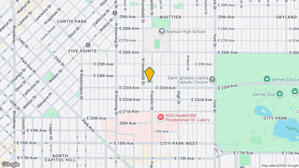 2315 Franklin St Map and Location Details