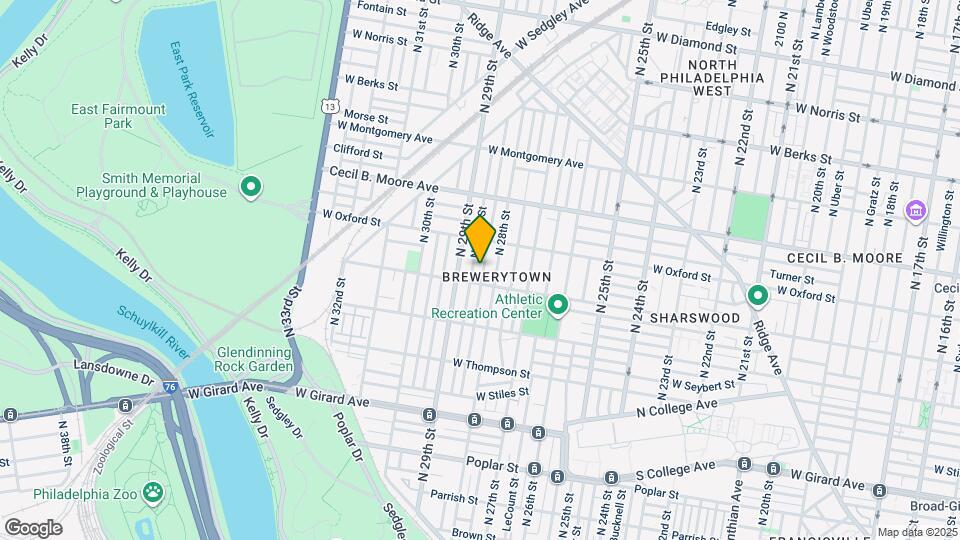 1512 N Newkirk St Mapa y Detalles de la Ubicación