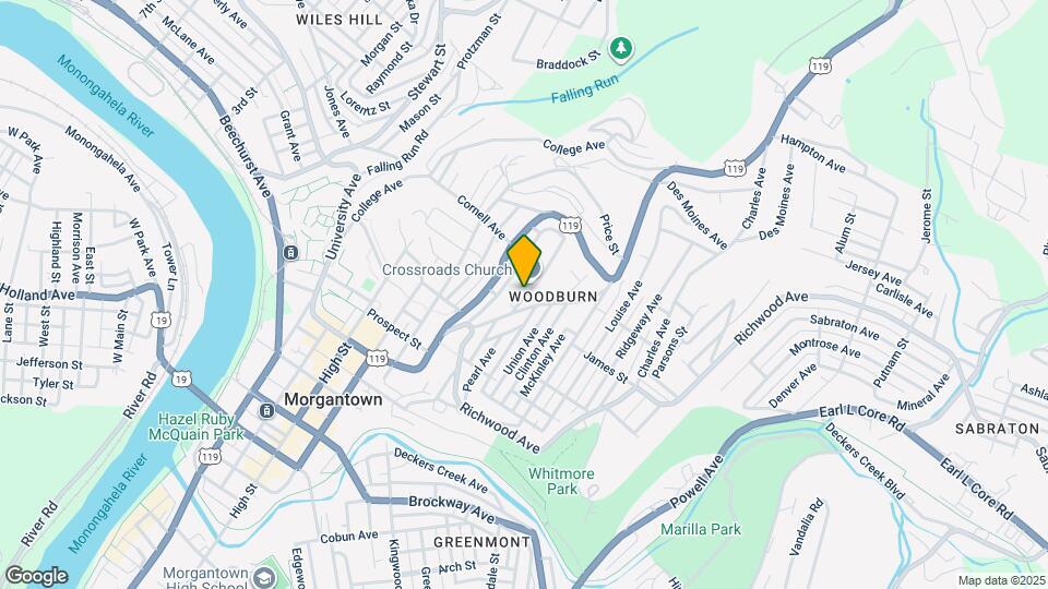 765 Garrison Ave Map and Location Details