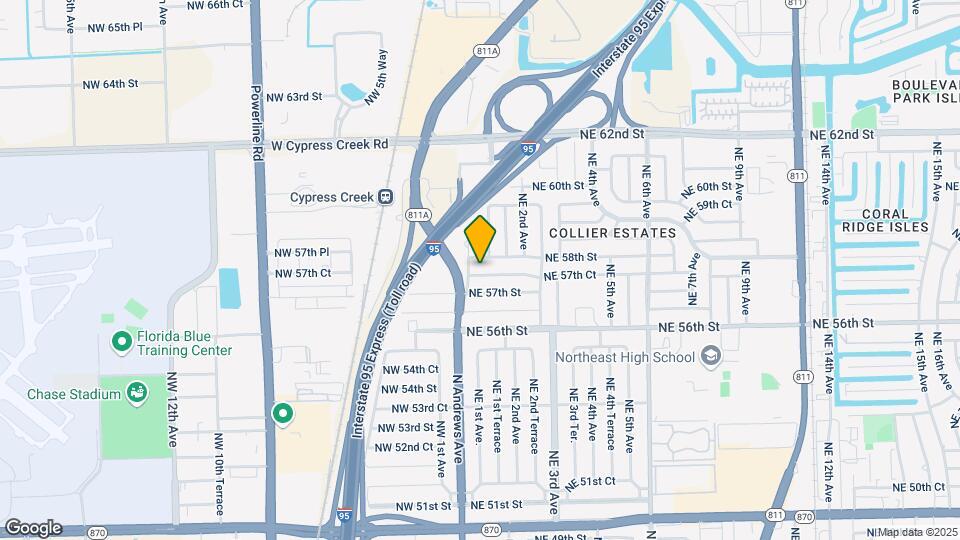 21 NE 57th Ct Map and Location Details