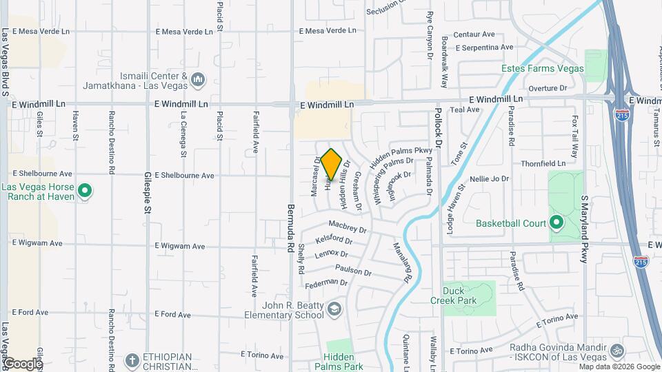 8342 Huxley St Mapa y Detalles de la Ubicación