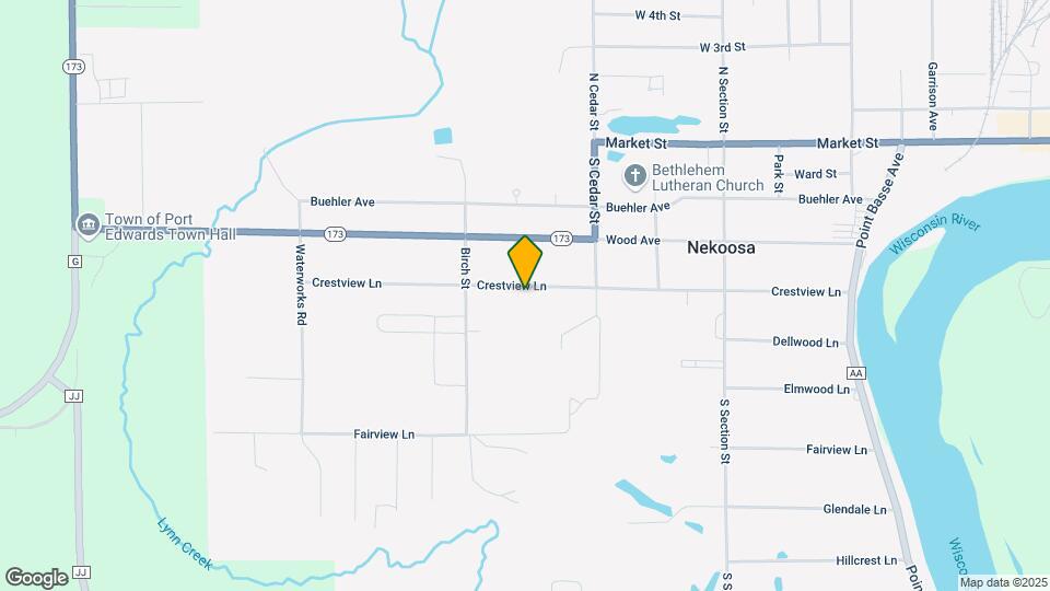 317 Crestview Ln Mapa y Detalles de la Ubicación