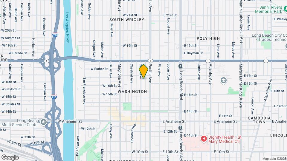 1612 Cedar Ave Map and Location Details