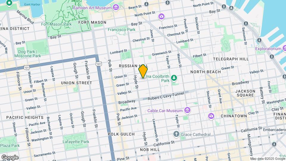 1132 Green St Map and Location Details
