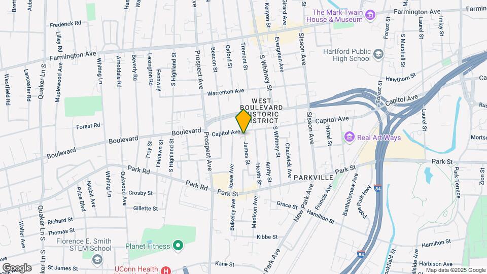 95 James St, Unit 3 Map and Location Details