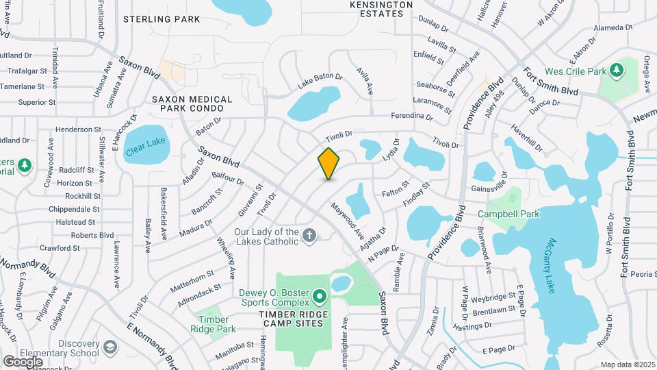 1351 Lydia Dr Map and Location Details