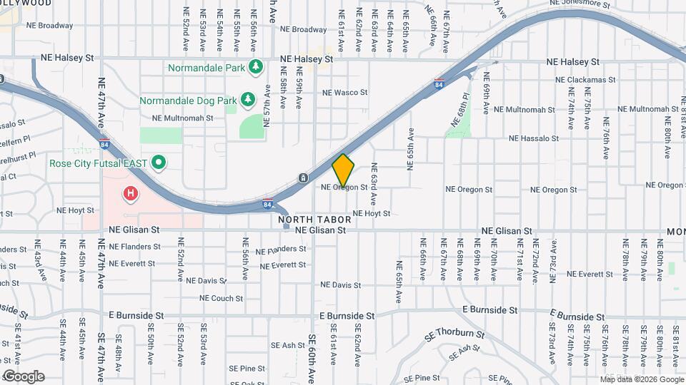 6134 NE Oregon St, Unit 6134. Map and Location Details