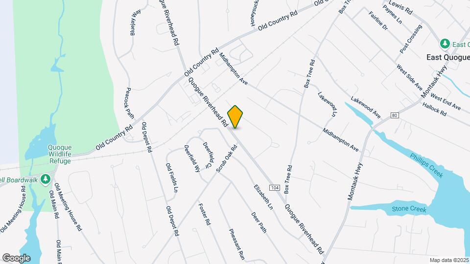 24 Quogue Riverhead Rd Map and Location Details
