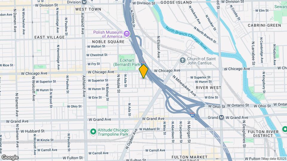 724 N Willard Ct Map and Location Details