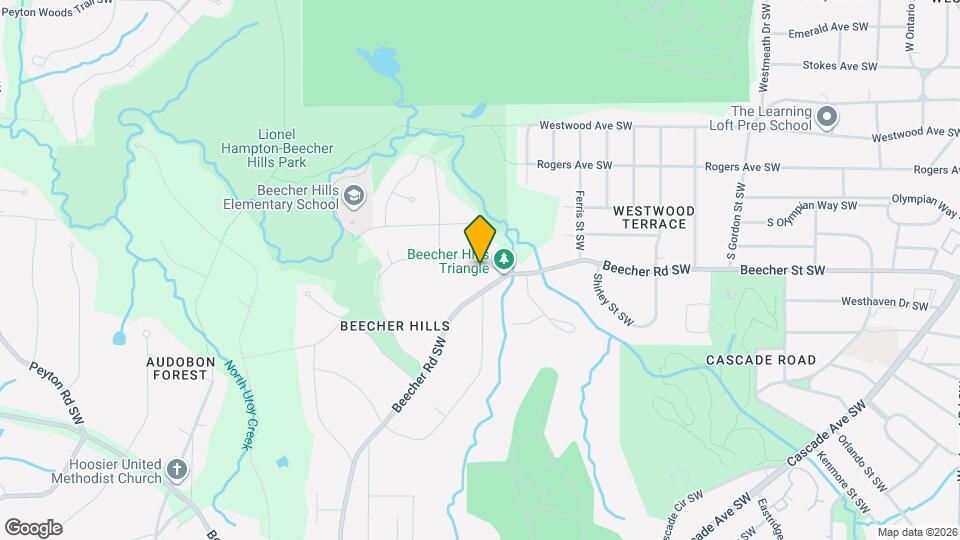 2134 Beecher Cir SW Mapa y Detalles de la Ubicación