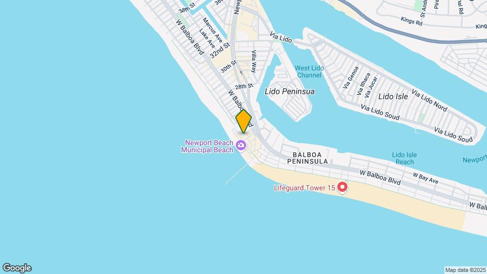 2202 W Oceanfront Map and Location Details