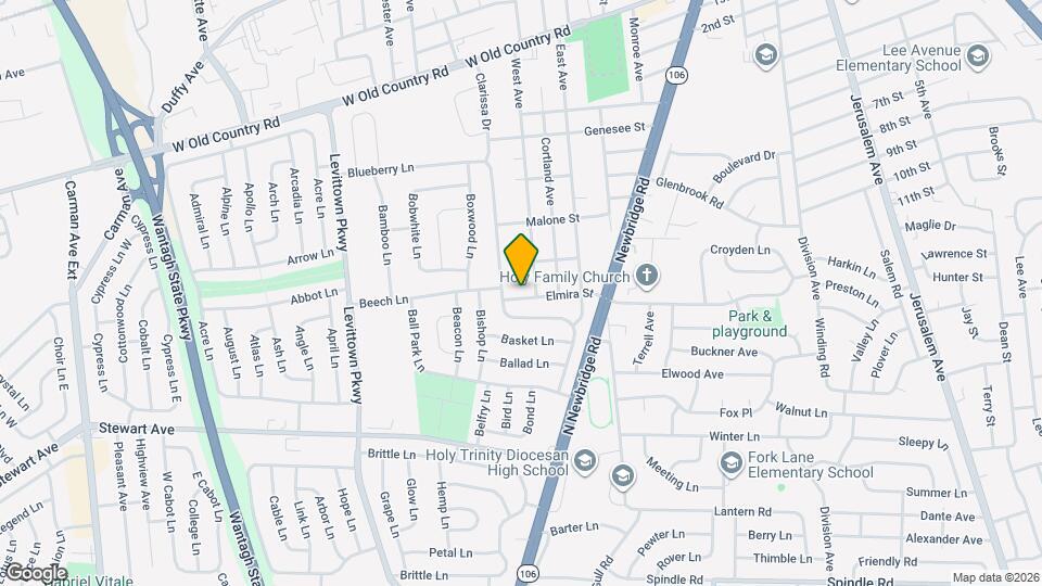 46 Elmira St Map and Location Details