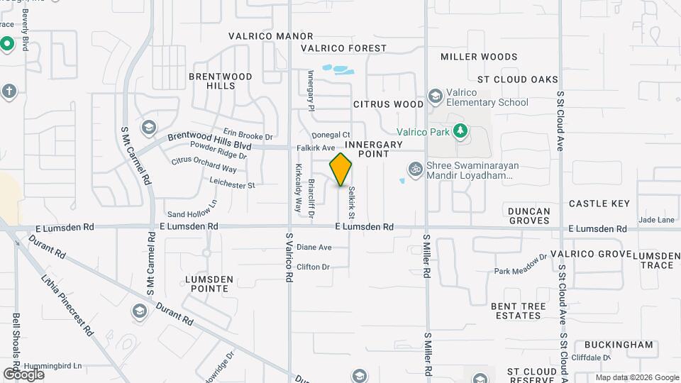 902 Balmoral Pl Mapa y Detalles de la Ubicación