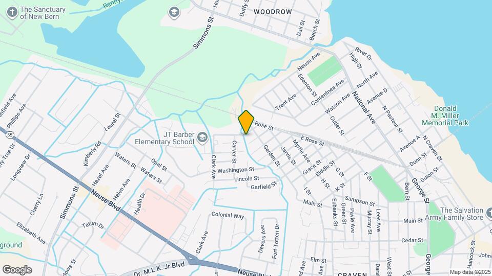 1311 Beaufort St Map and Location Details