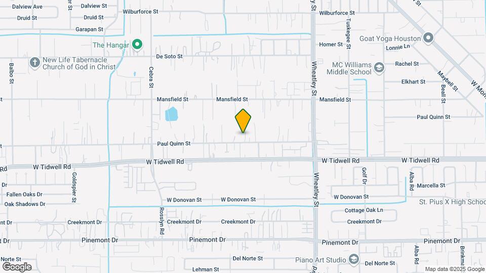 5713 White Magnolia St. Mapa y Detalles de la Ubicación