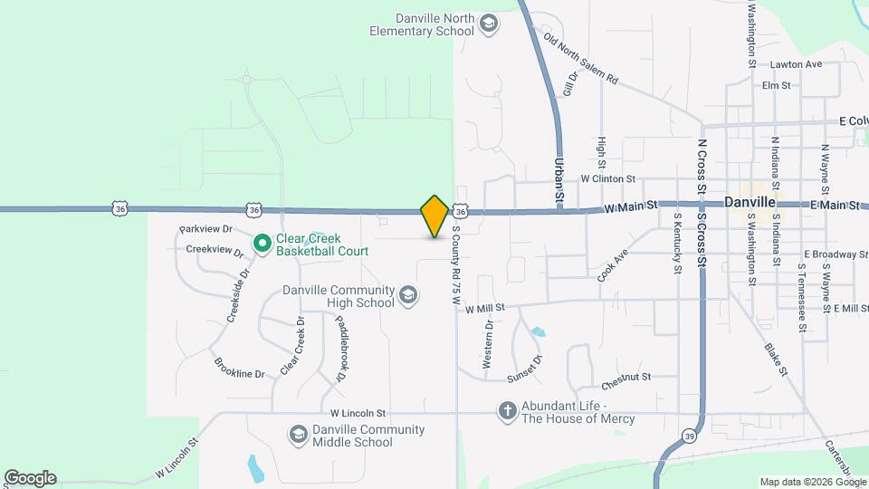 1207 Meadowood Dr Map and Location Details