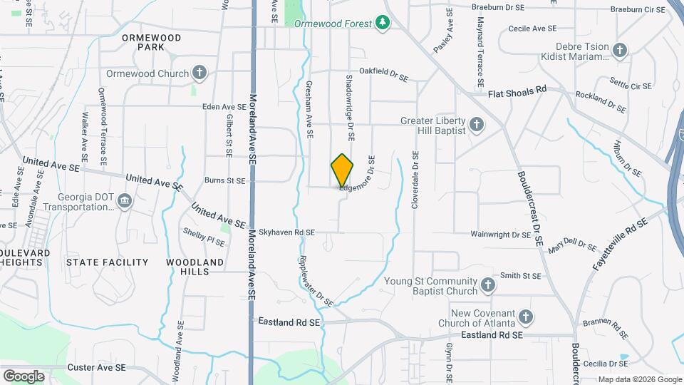 2234 Edgemore Dr SE Map and Location Details