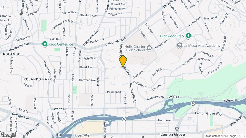 4040 Yale Ave Mapa y Detalles de la Ubicación