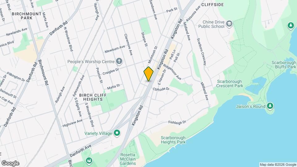 2224 Kingston Rd Map and Location Details