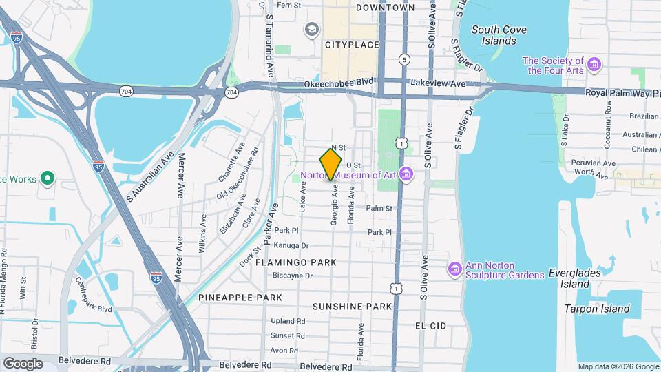 1411 Georgia Ave Map and Location Details