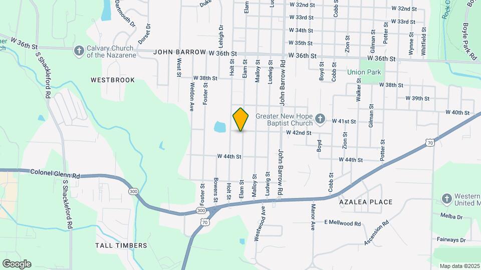 4204 Elam St Map and Location Details