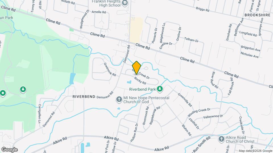 3562 Rocky Rd Map and Location Details