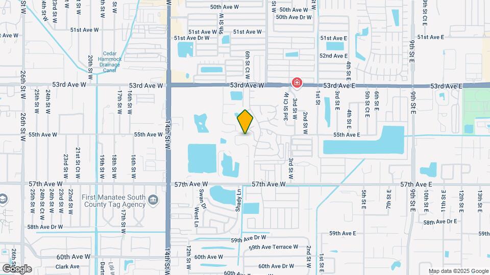 5507 Fountain Lake Cir Map and Location Details