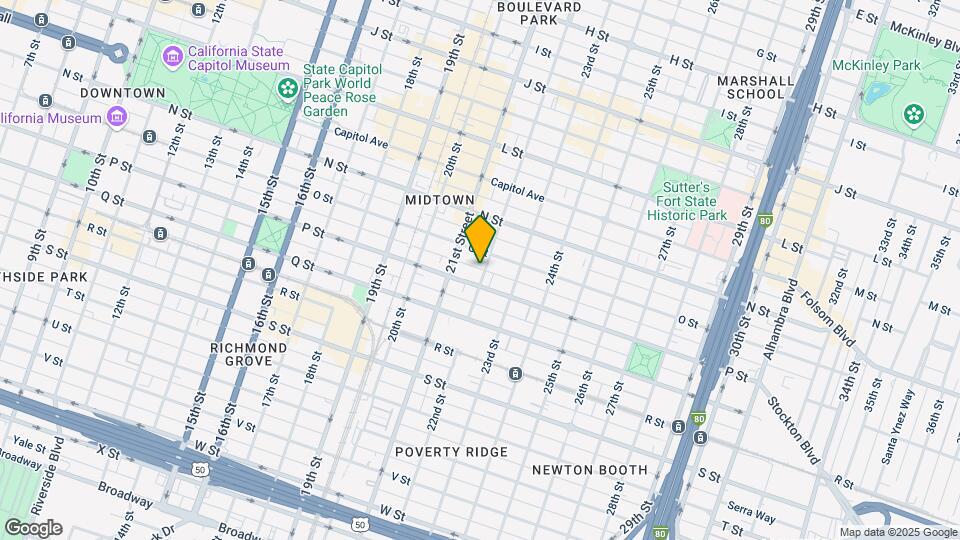 1516 22nd St Mapa y Detalles de la Ubicación