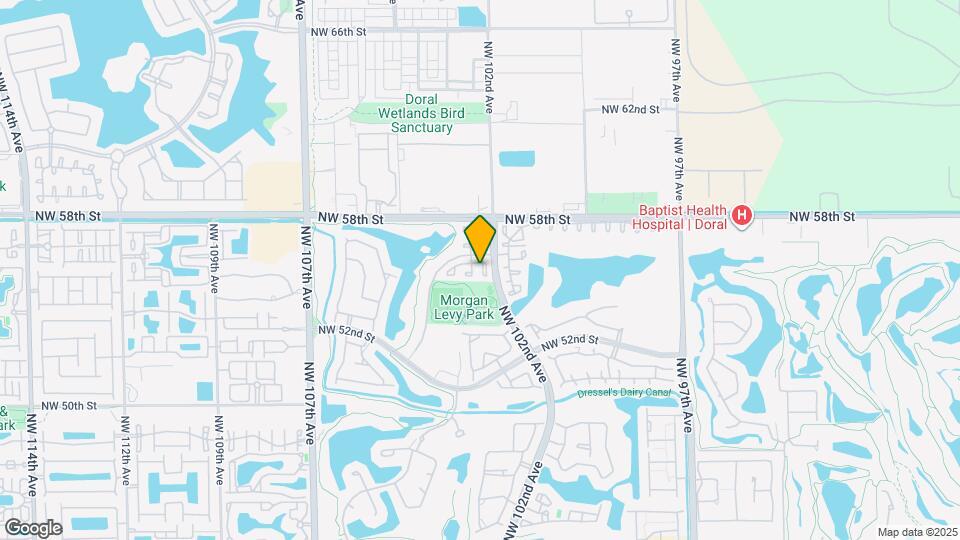 5588 NW 102nd Ct Map and Location Details