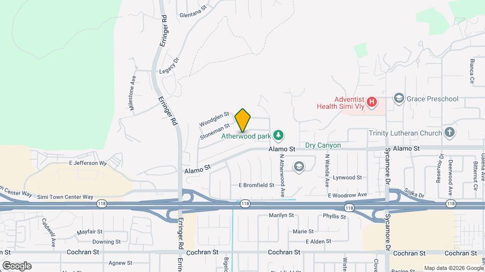 2134 Latham St Map and Location Details