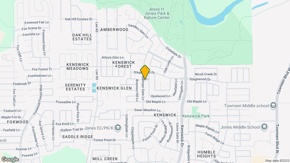 20422 Bishops Gate Ln Map and Location Details