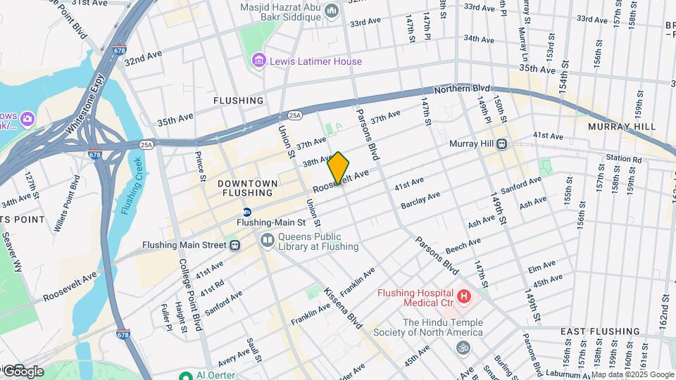 4004 Bowne St Map and Location Details