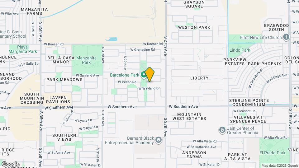 2745 W Pecan Rd Map and Location Details