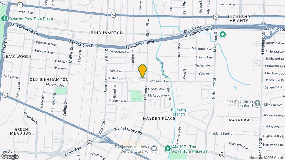 2972 Hale Ave Map and Location Details