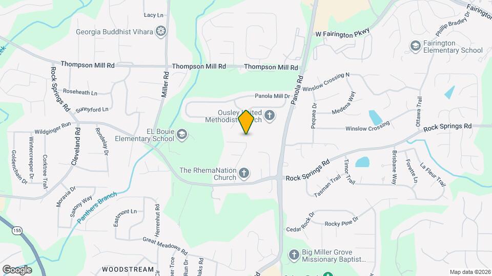 3212 Christian Springs Dr Map and Location Details