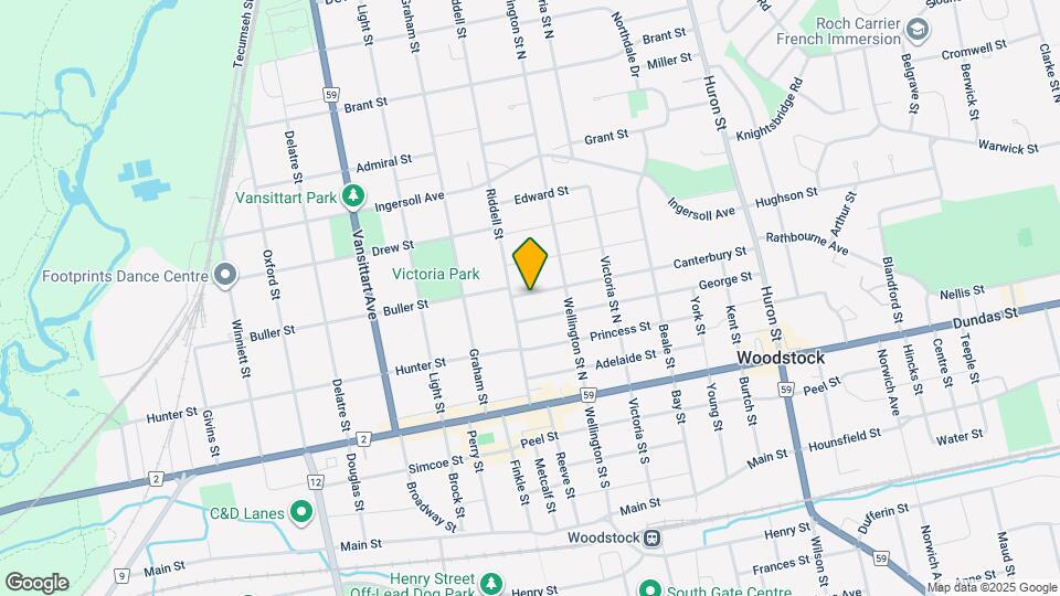 500 Canterbury St Map and Location Details