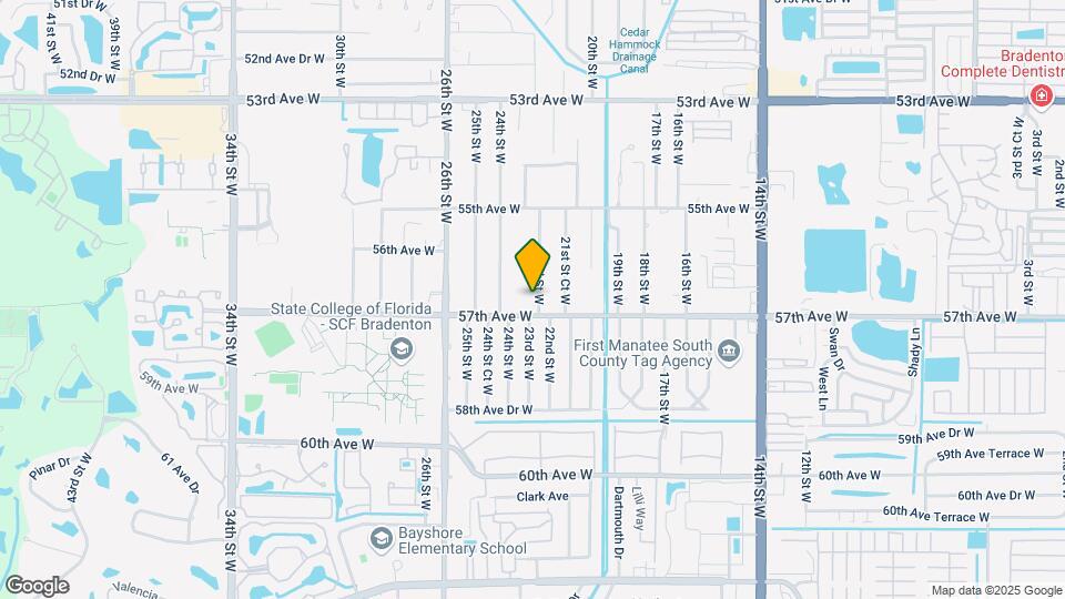 5630 23rd St W Map and Location Details