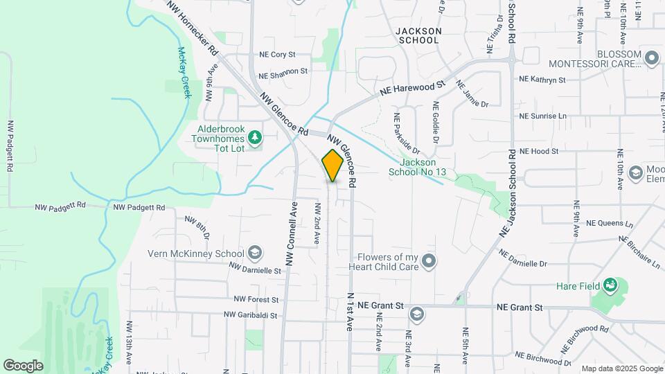 1181 NW 2nd Ct Map and Location Details