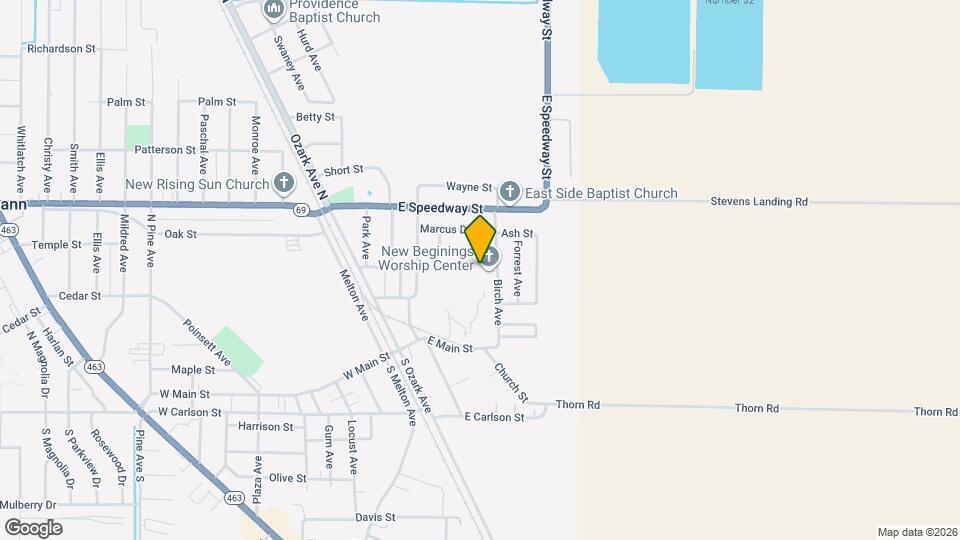 222 Paula Ave Mapa y Detalles de la Ubicación