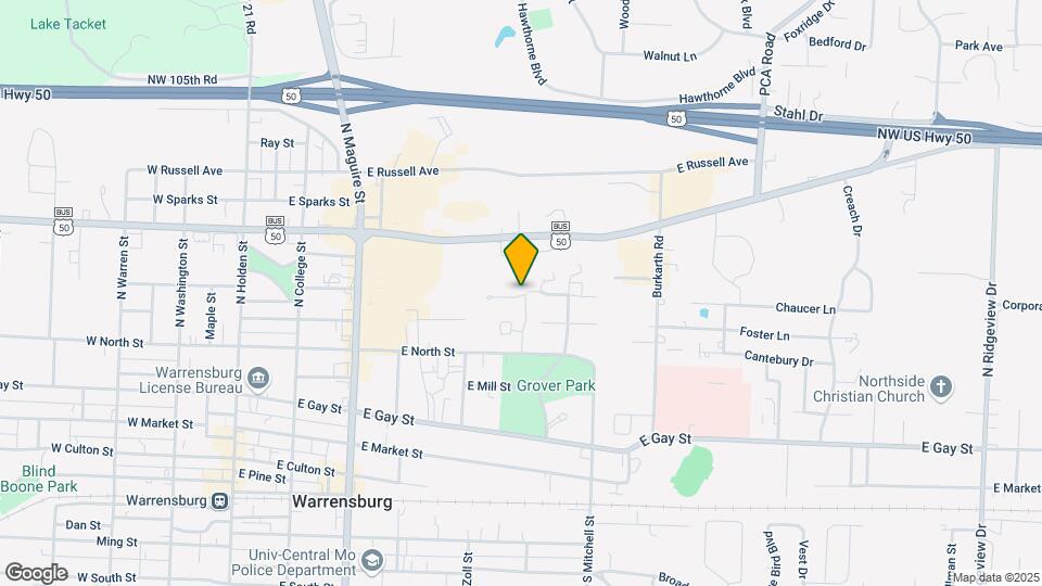 503 Streck Ln, Unit A Mapa y Detalles de la Ubicación
